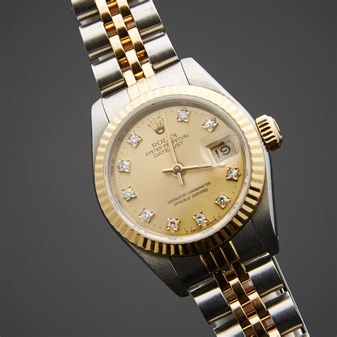 second hand rolex watches for women|pre owned Rolex ladies datejust.